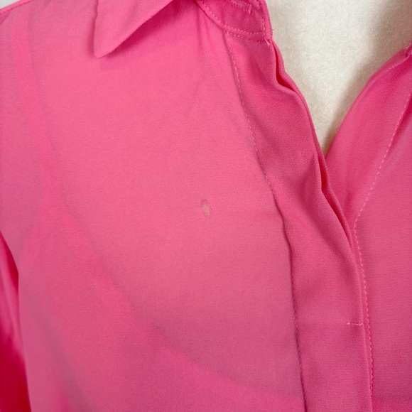 KRISA Drape Button Front Mini in Rosa Size XS - Picture 4 of 12